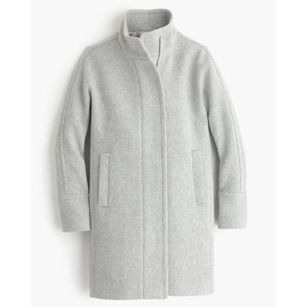 J. Crew Stadium Cloth Nello Gori Women's Cocoon Coat 6